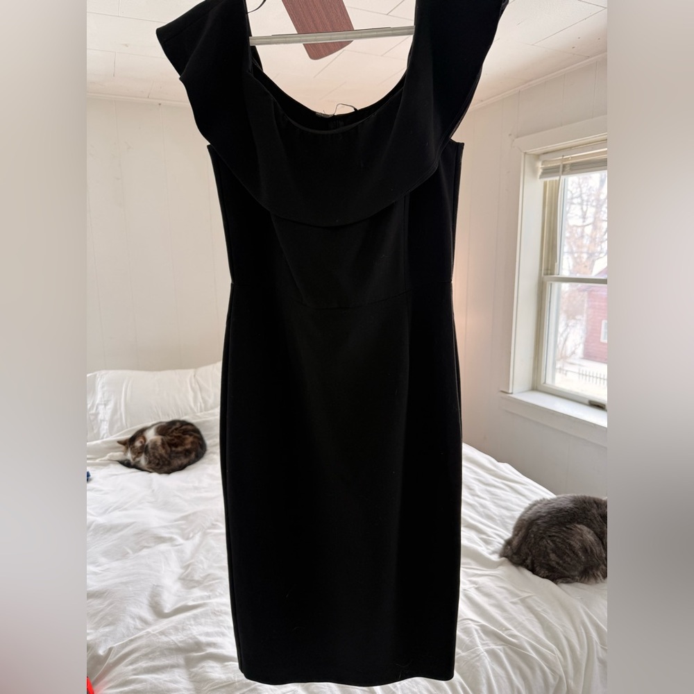 Zara Black Backless Dress
